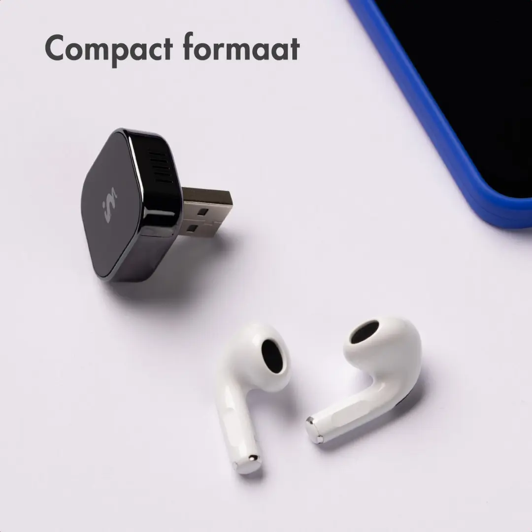 imoshion Mini 2-in-1 Auto Dongle - Apple CarPlay/Android Auto - USB-C/USB-A