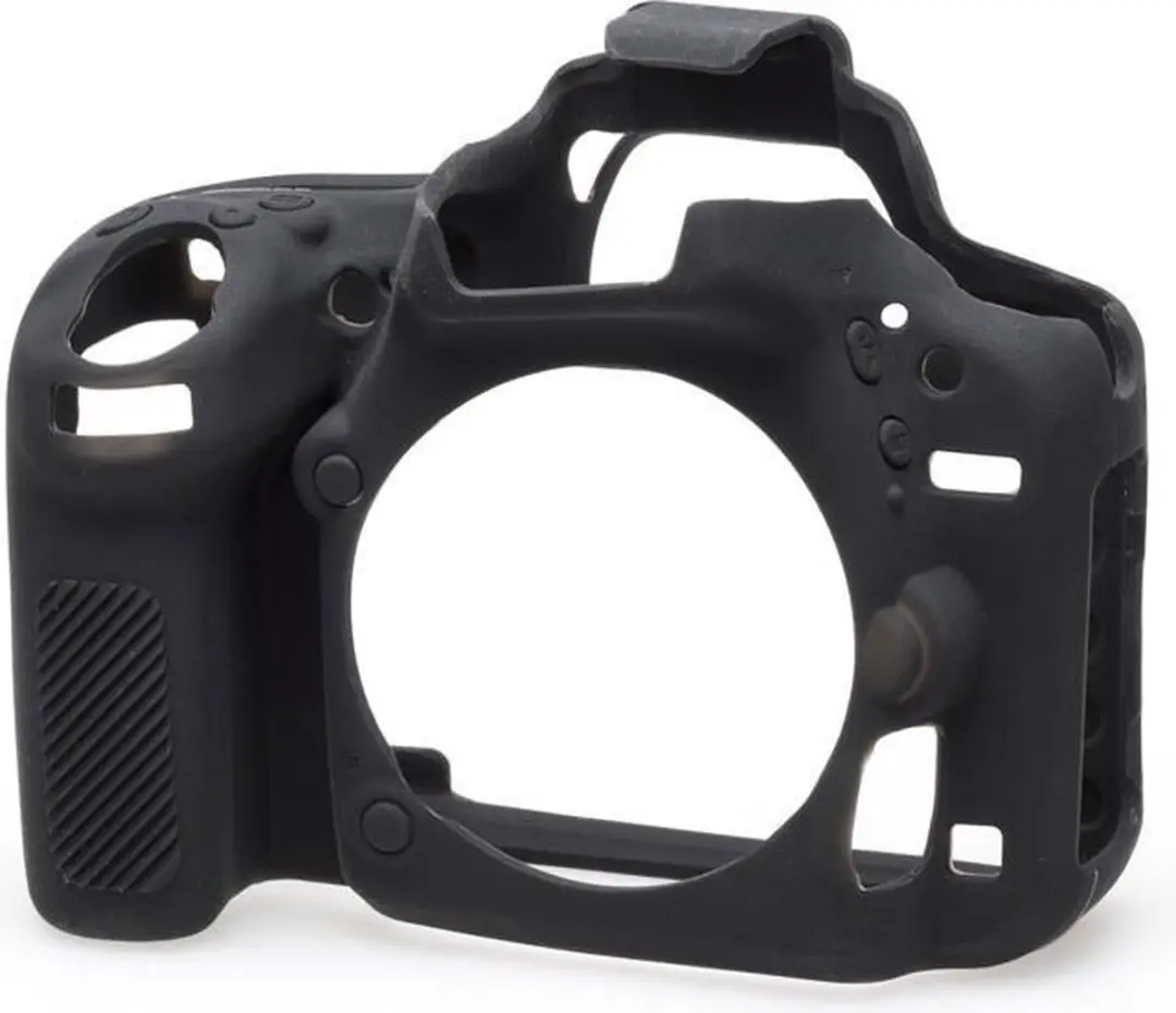 EasyCover Silicone Hoesje Nikon D750 - Zwart