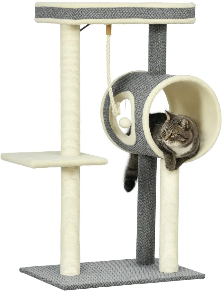 Pawhut Kratzbaum 104cm Kattenboom