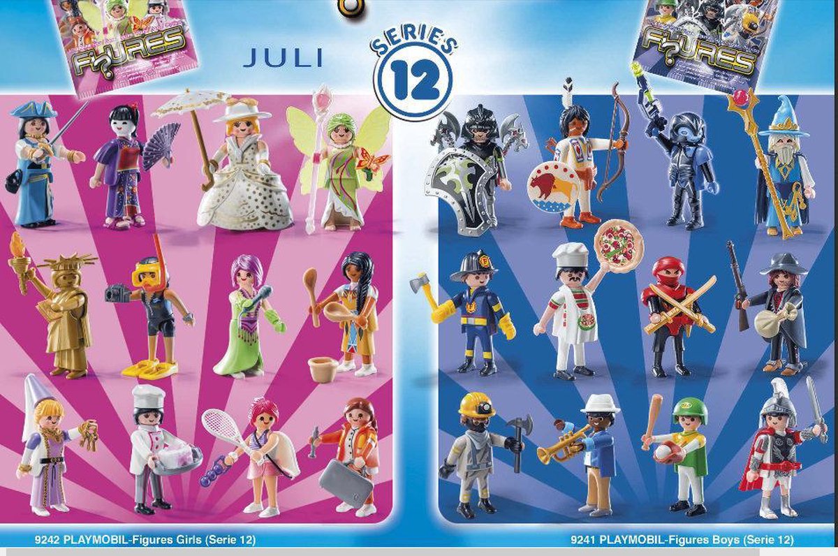 Playmobil 9241 - Serie 12 - Heren figuur - 1 verrassing poppetje