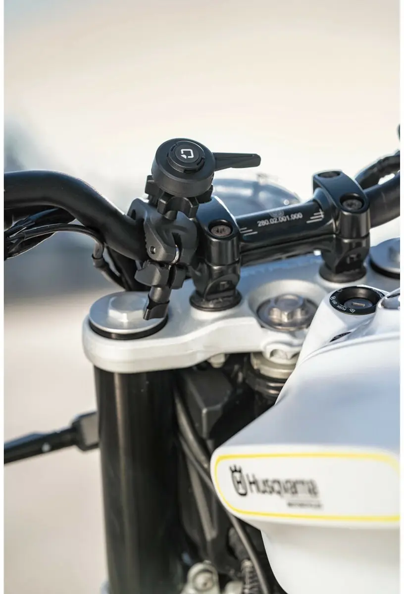 Lampa Grip Stuurtelefoonhouder - Zwart