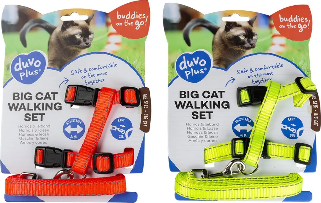 Duvo+ Grote Kat Wandelset Reflecterend