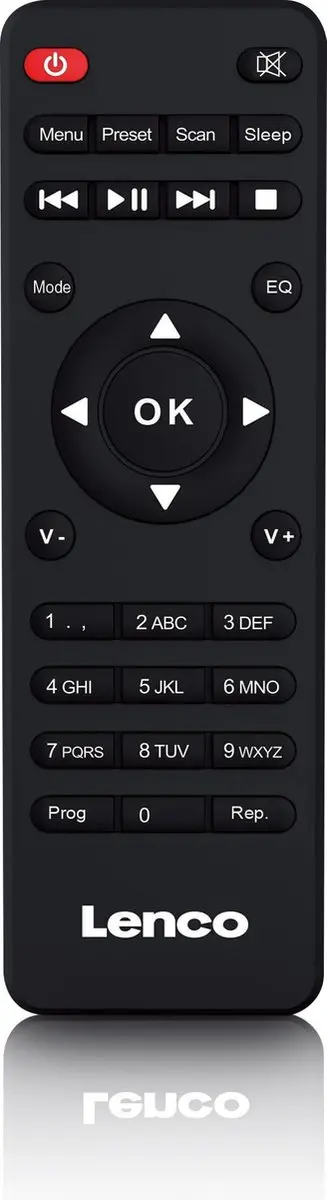 Lenco MC-250 Stereoset - 24W - DAB/Bluetooth - Zwart