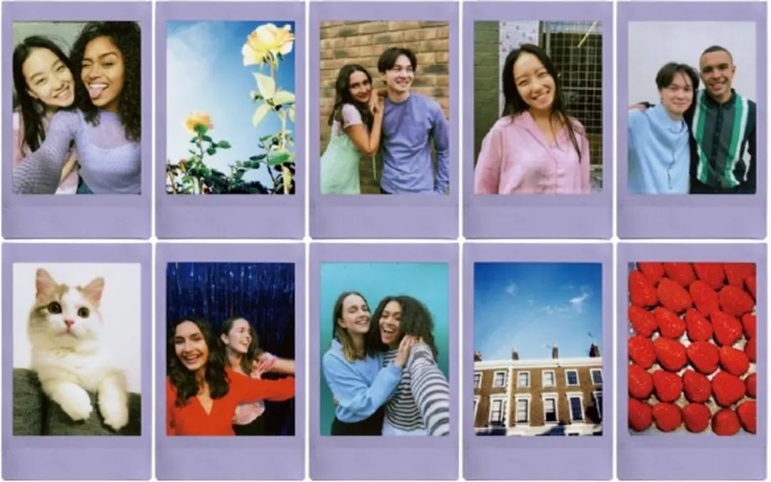 FUJIFILM instax Mini Film Soft Lavendel - 10 Stuks