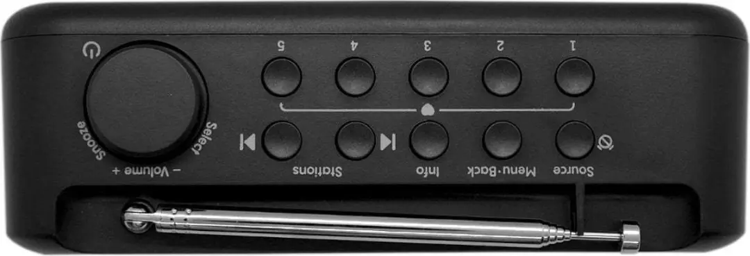 Pure Elan One² DAB+ Radio - Zwart