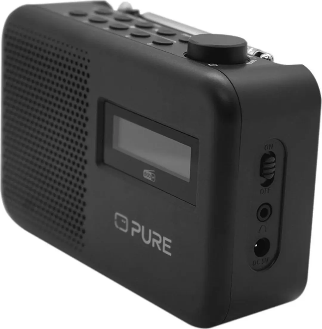 Pure Elan One² DAB+ Radio - Zwart