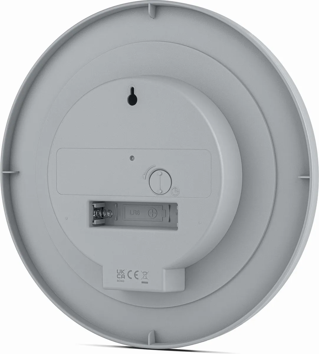 Braun BC06G Wandklok - Analoog 20cm Grijs