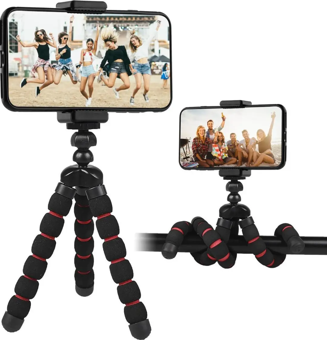 MOJOGEAR MG-06-RED Flexibel Mini-Statief