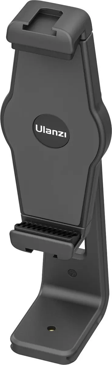 Ulanzi ST-20 Tablethouder 360° - 2 Cold Shoe Mounts - Zwart