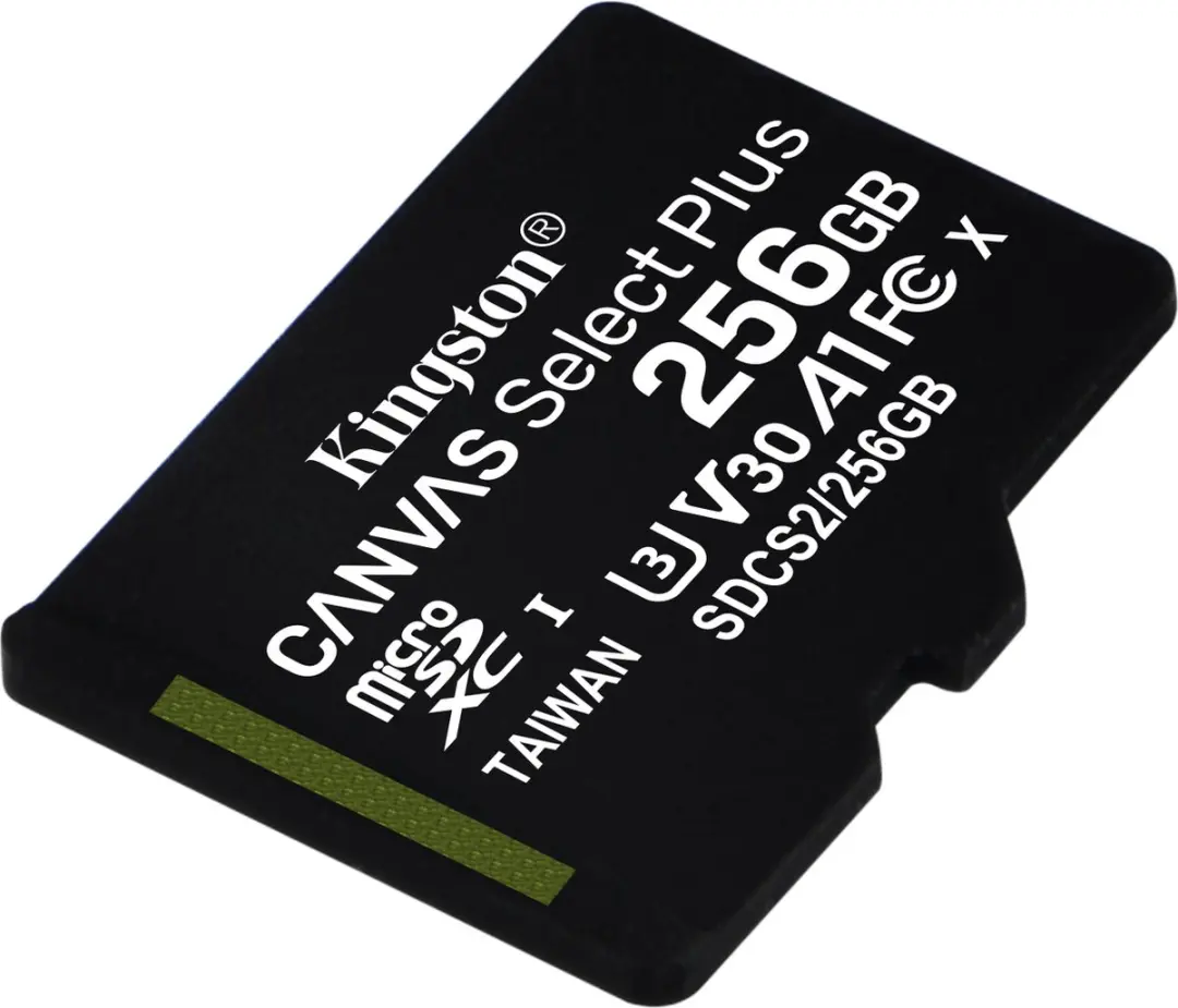 Kingston 256GB microSDHC Canvas Select Plus A1 C10