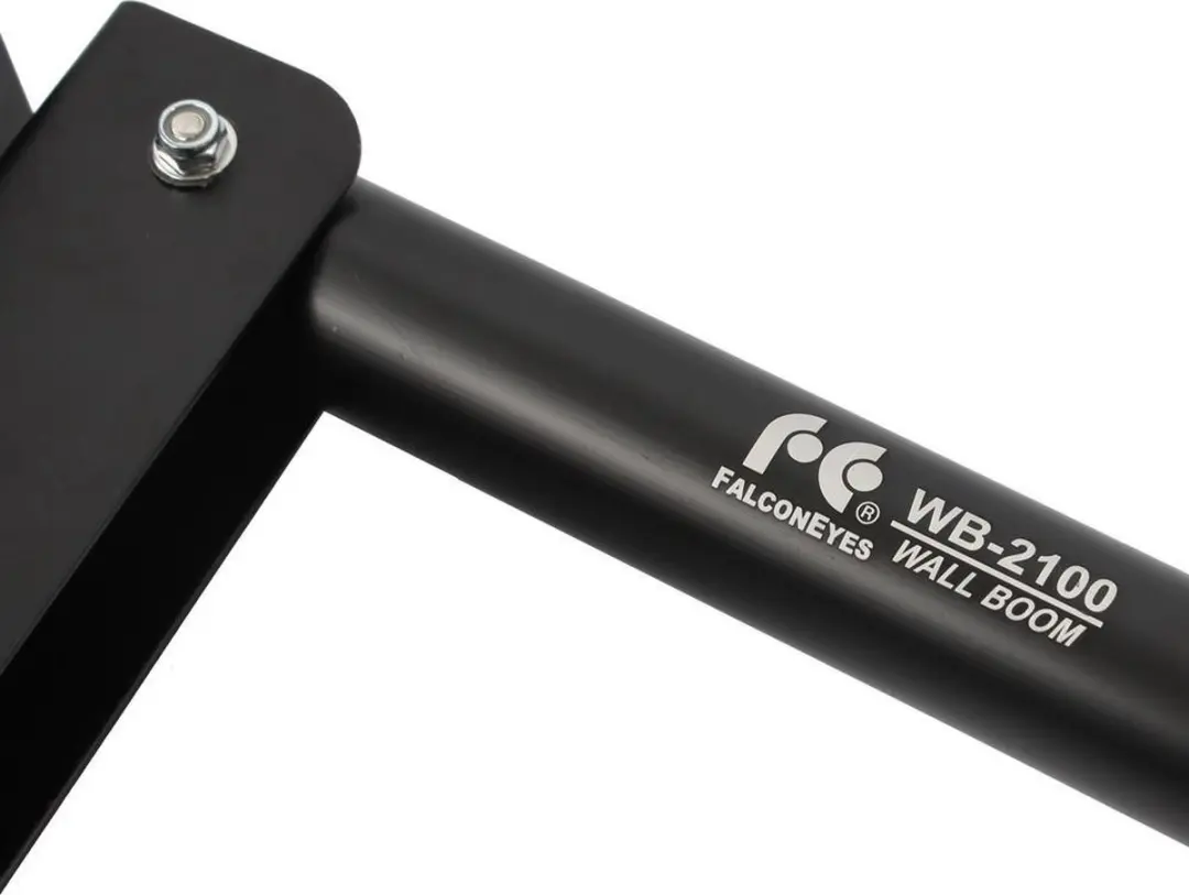 Falcon Eyes Muurboom WB-2100 115-210cm - 3-delig Zwart