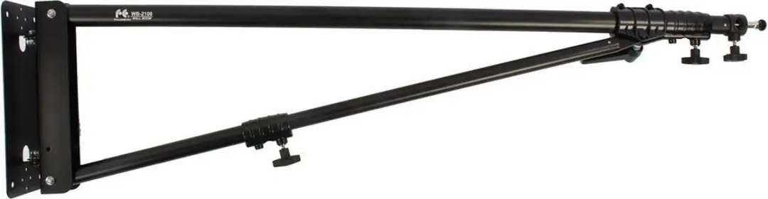 Falcon Eyes Muurboom WB-2100 115-210cm - 3-delig Zwart