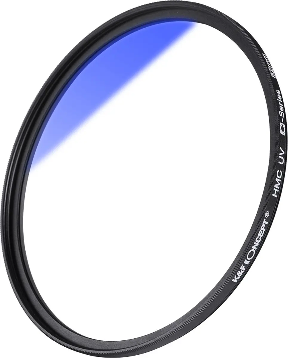 K&F Concept 49mm UV Filter HMC Slim - Zwart
