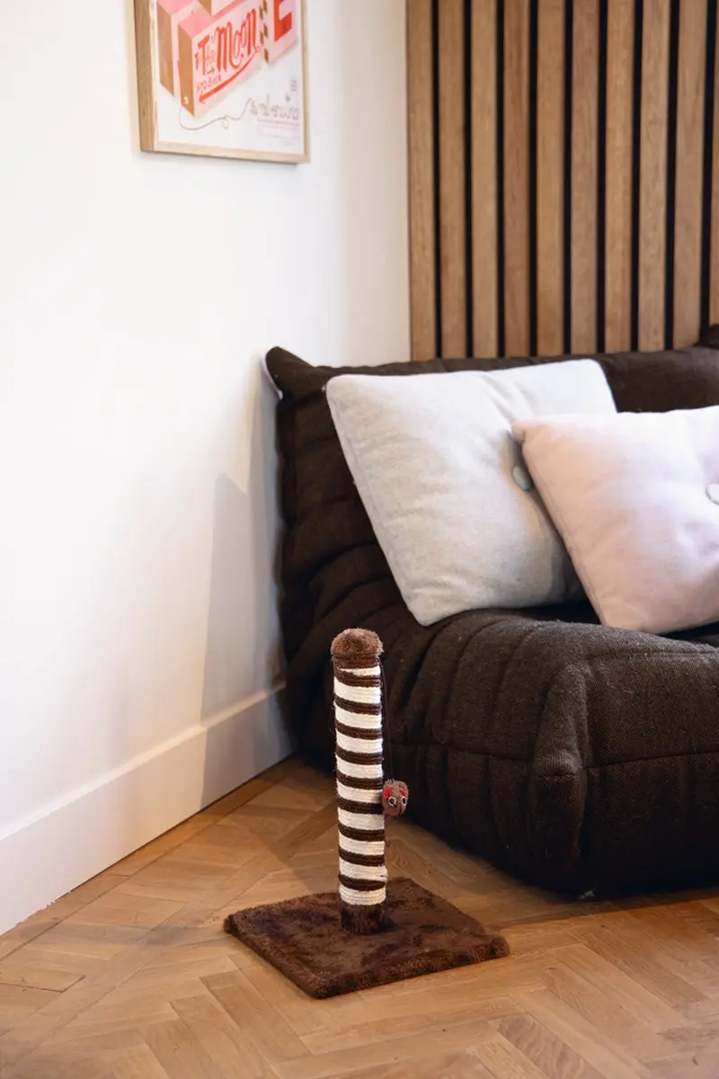 Beeztees Minoes Krabpaal - Assorti - 25x25x38cm