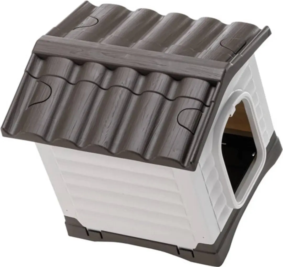 Ferplast-Hondenhok-Dogvilla-50-43x48x44-cm-grijs