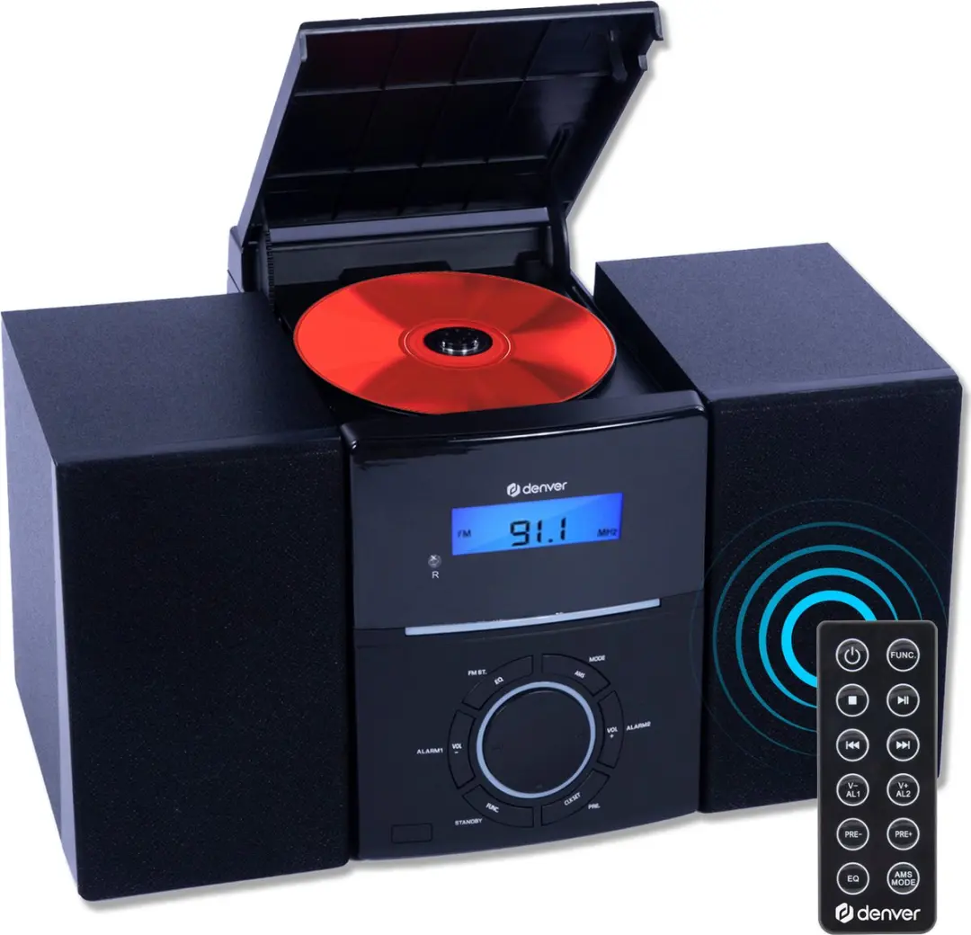 Denver MCA240 Wekkerradio CD-speler