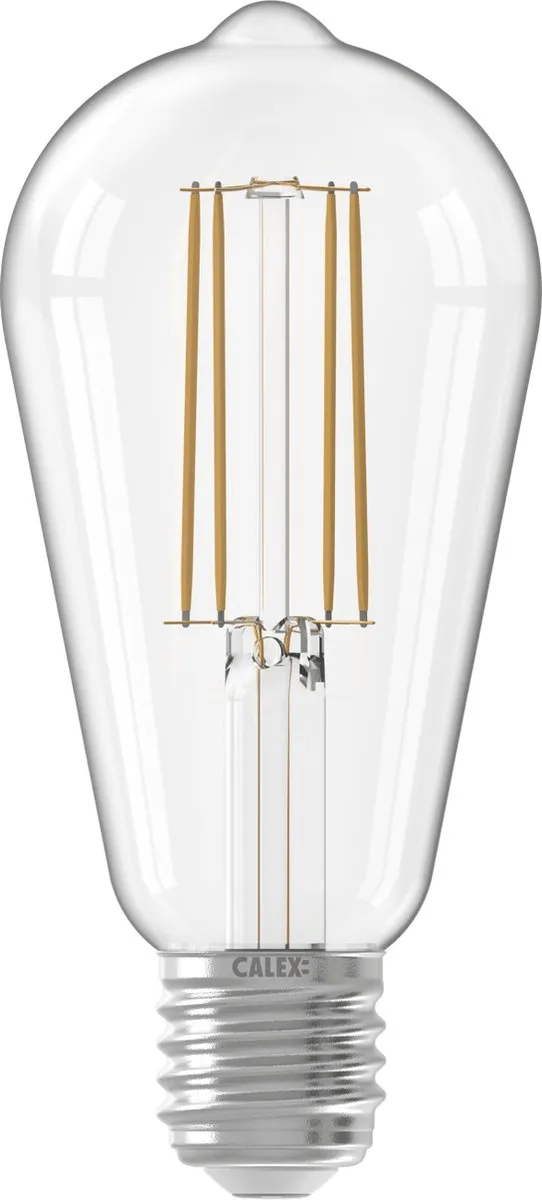 Calex LED-lamp E27 4,5W Warm Wit 2700K - Helder - afbeelding 4 van 5