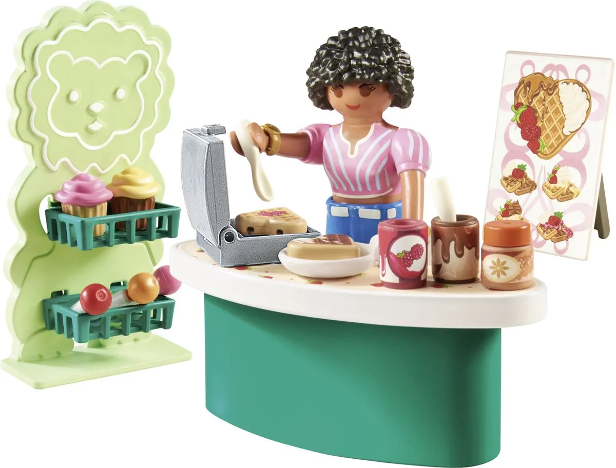 Playmobil My Life Snoepkraam 71540 - Multicolor