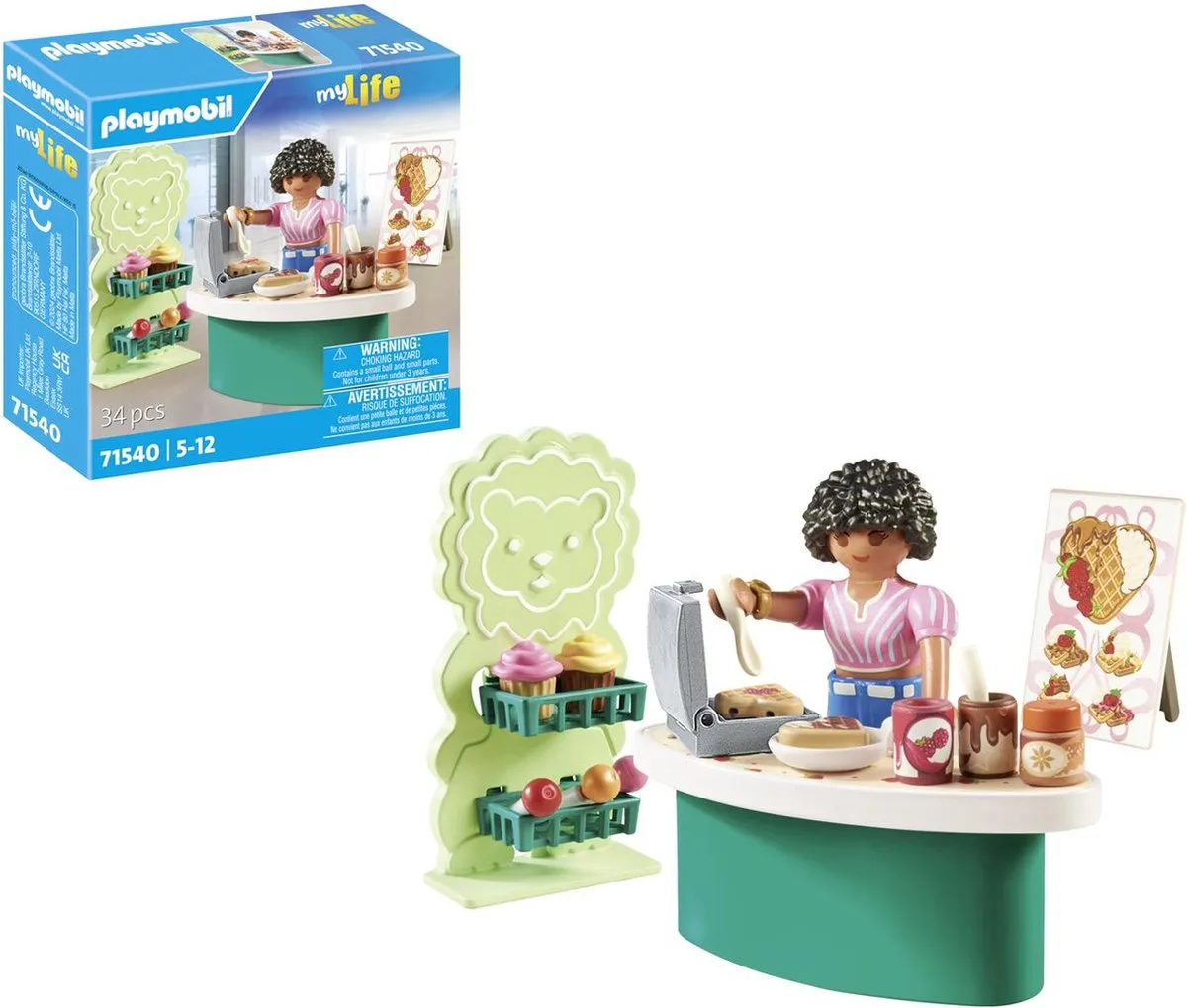 Playmobil My Life Snoepkraam 71540 - Multicolor - afbeelding 6 van 6
