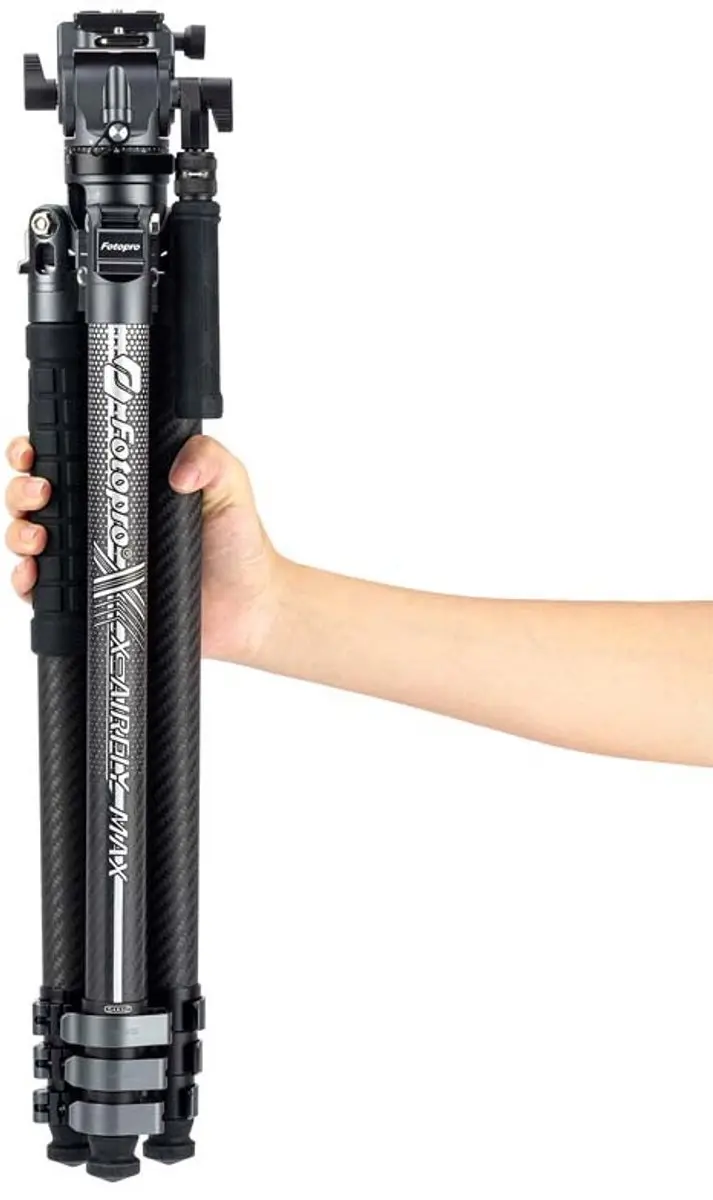 Fotopro X-Airfly Max Carbon Statief - Grijs