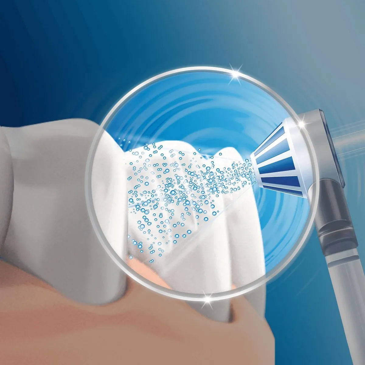Oral-B OxyJet Waterflosser 80272556 - 5 standen - Blauw/Wit - afbeelding 6 van 6