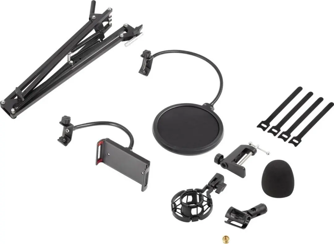 Renkforce RF-MCS-200 Microfoontafelstatief - Zwart - afbeelding 2 van 3