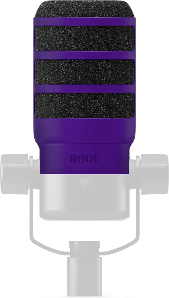 Rode WS14-PU Plopscherm - 72mm - Paars