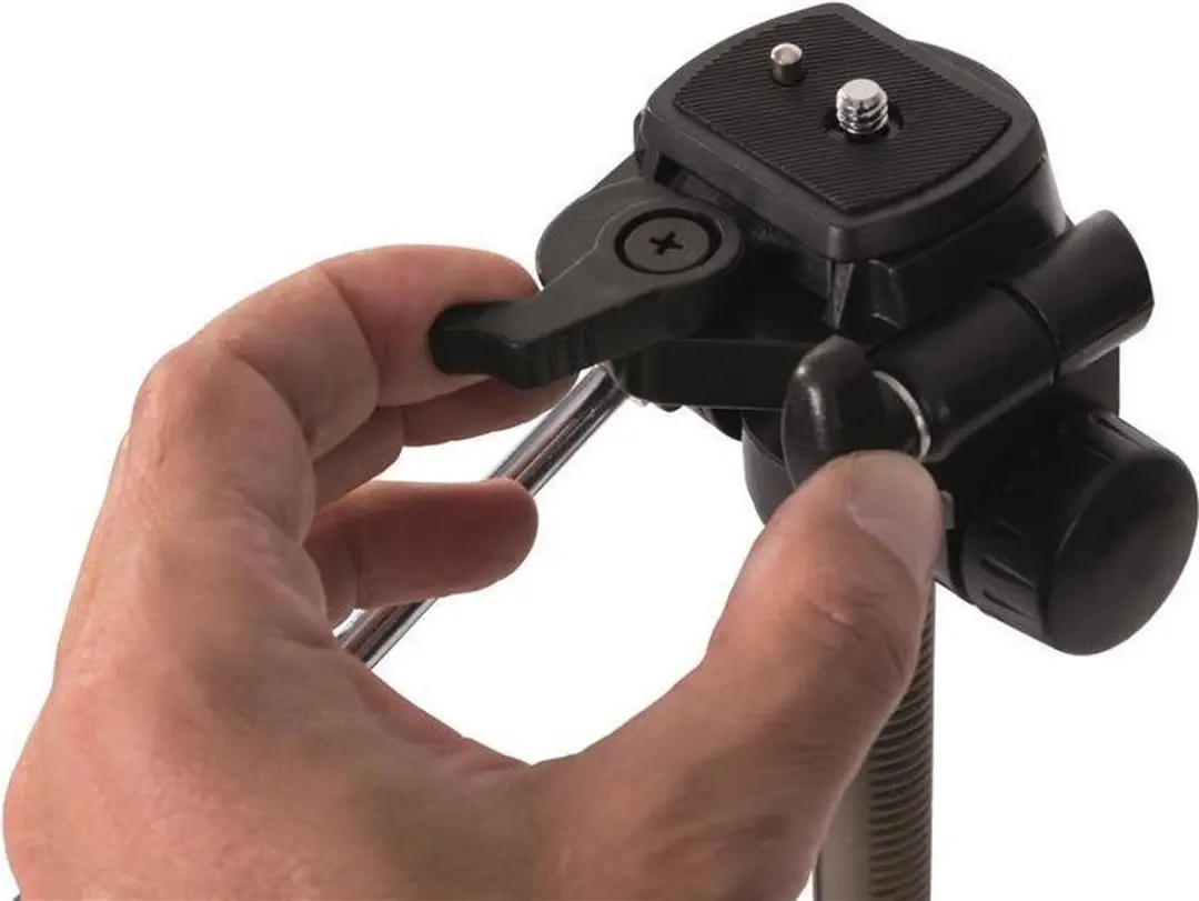 Dörr Little Joe Tripod 372750 Statief - 3 Secties - Zwart/Rozeroze