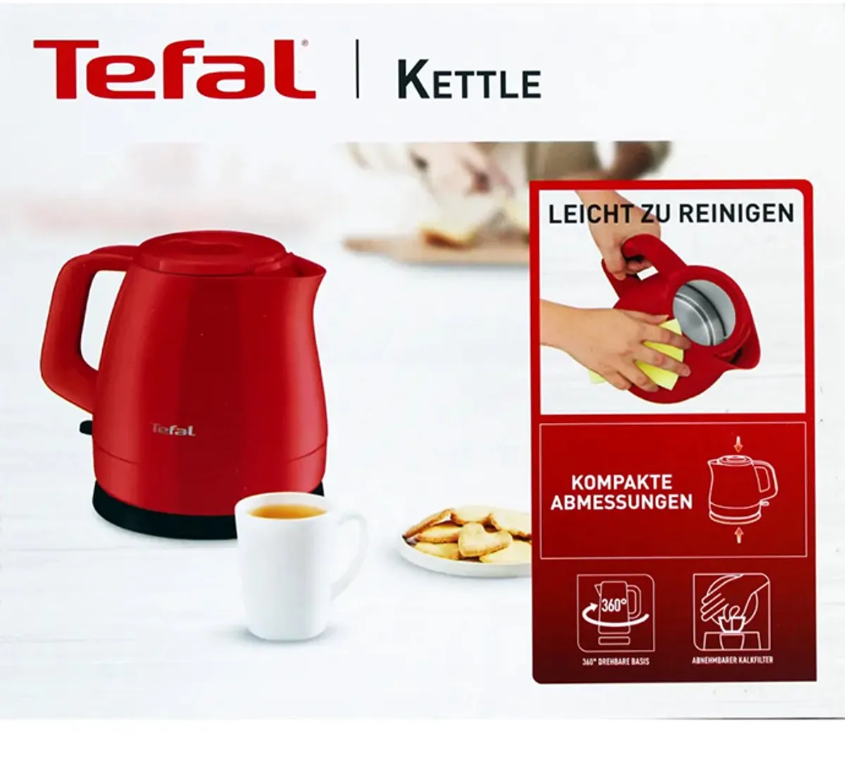 Tefal KO1531 - Waterkoker - Rood