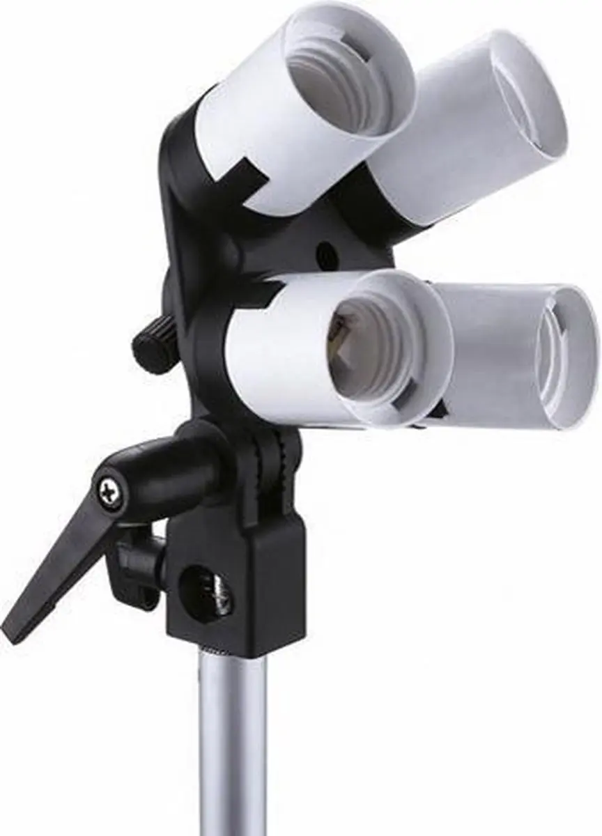 Falcon Eyes LH-4E27LS Lamphouder 4x E27