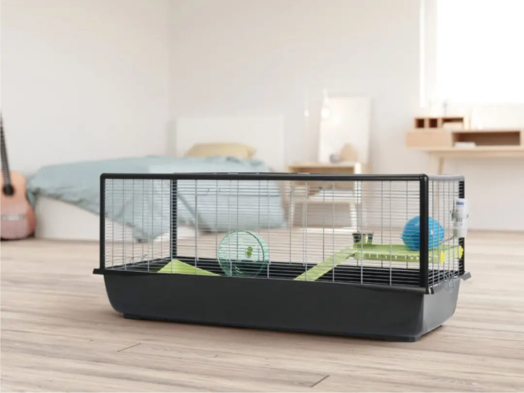 Savic Plaza 120 Hamsterkooi 118x64.5x52cm - Zwart