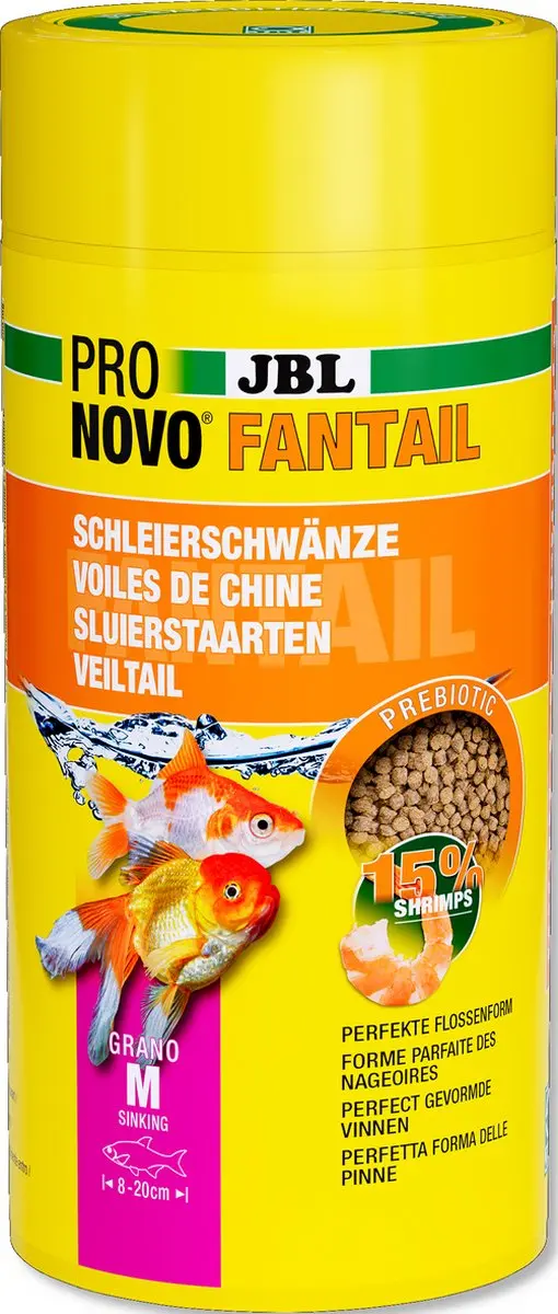 JBL ProNovo Fantail Grano M Visvoer 1000ml