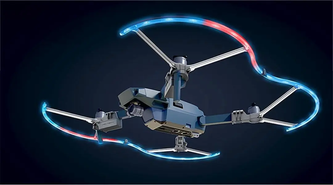 PGYTECH P-MA-124 LED Propeller Guard - 4 Stuks - Zwart
