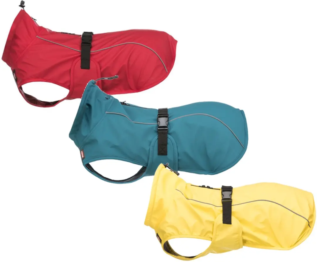 Trixie Regenjas Hond Vimy Rood - 70cm - 4XL