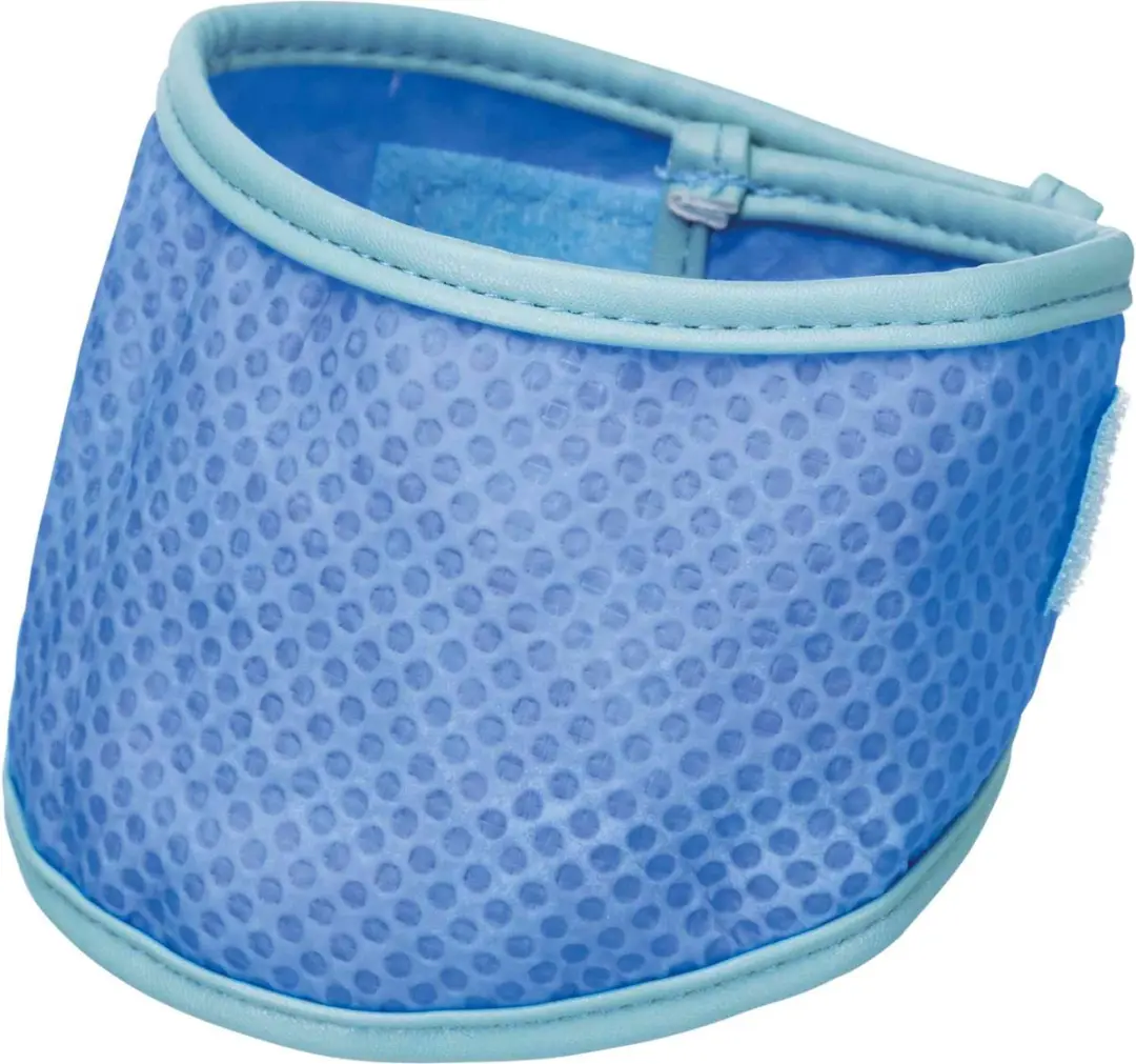 Trixie koel bandana pva blauw XL