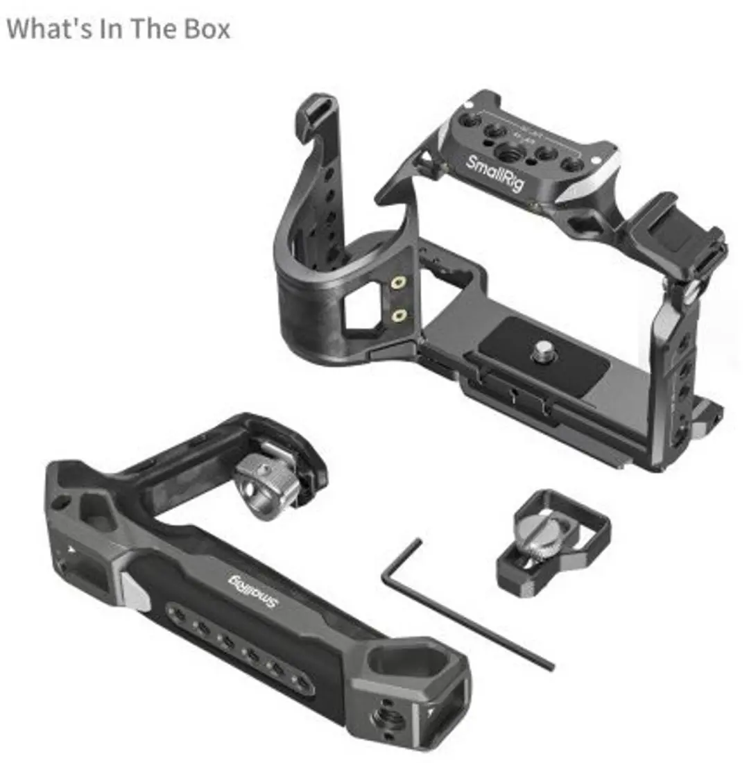 SmallRig 6030 Rhinoceros Cage Kit - Sony Alpha 7 V/7R V/7 IV - Zwart