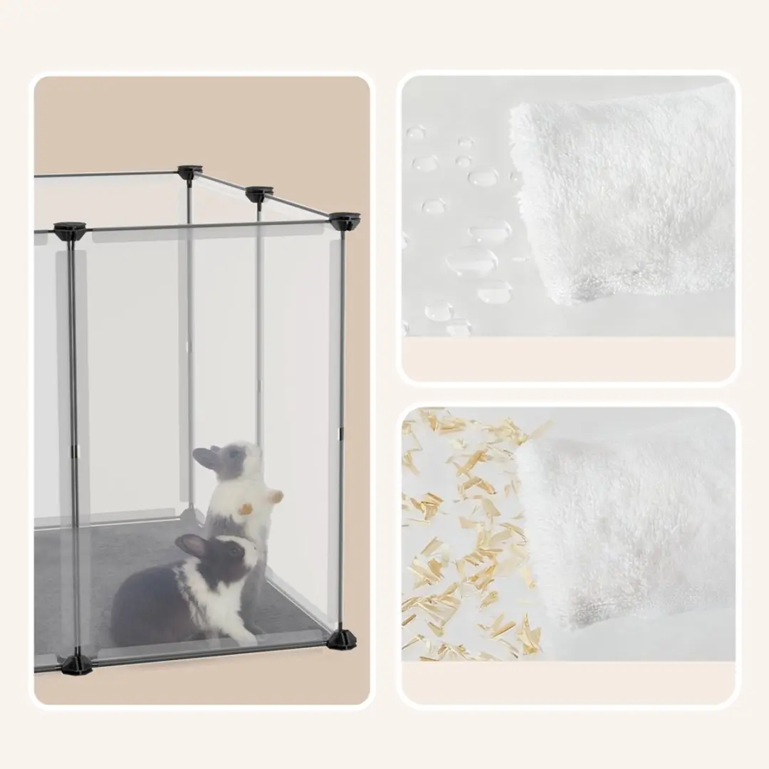 Songmics Hondenren Puppyren Kunststof - 27 Stuks