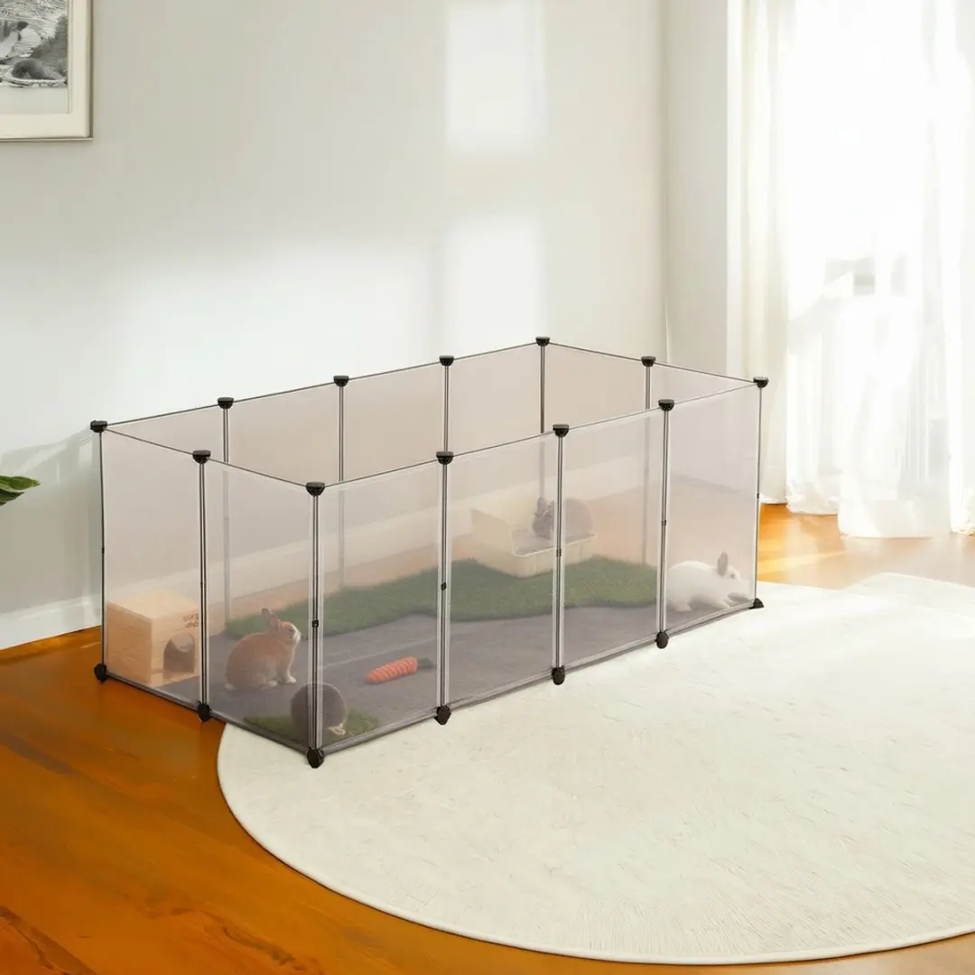 Songmics Hondenren Puppyren Kunststof - 27 Stuks