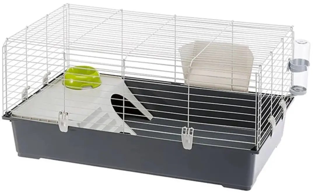 Ferplast Rabbit 100 Knaagdierkooi - 95x57x46cm - Grijs