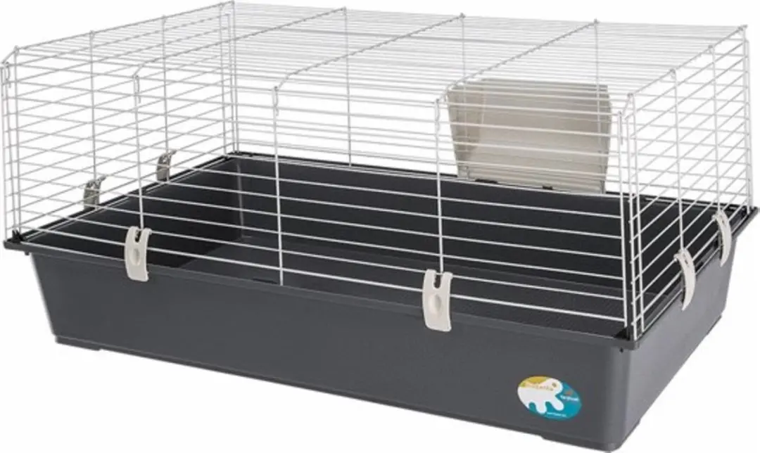 Ferplast Rabbit 100 Knaagdierkooi - 95x57x46cm - Grijs