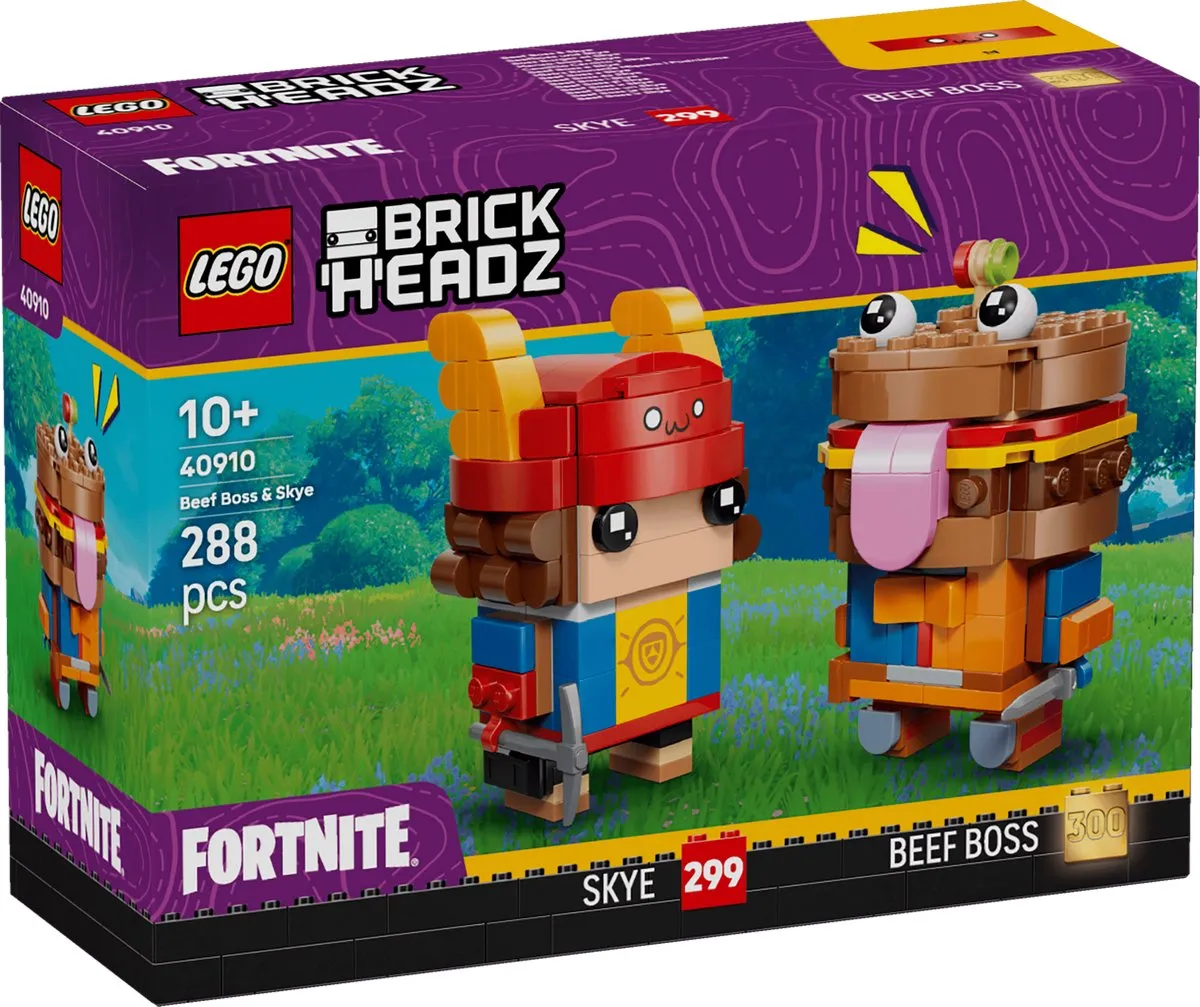 LEGO BrickHeadz Fortnite Beef Boss & Skye
