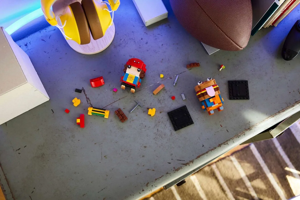 LEGO BrickHeadz Fortnite Beef Boss & Skye - 288 Stukken