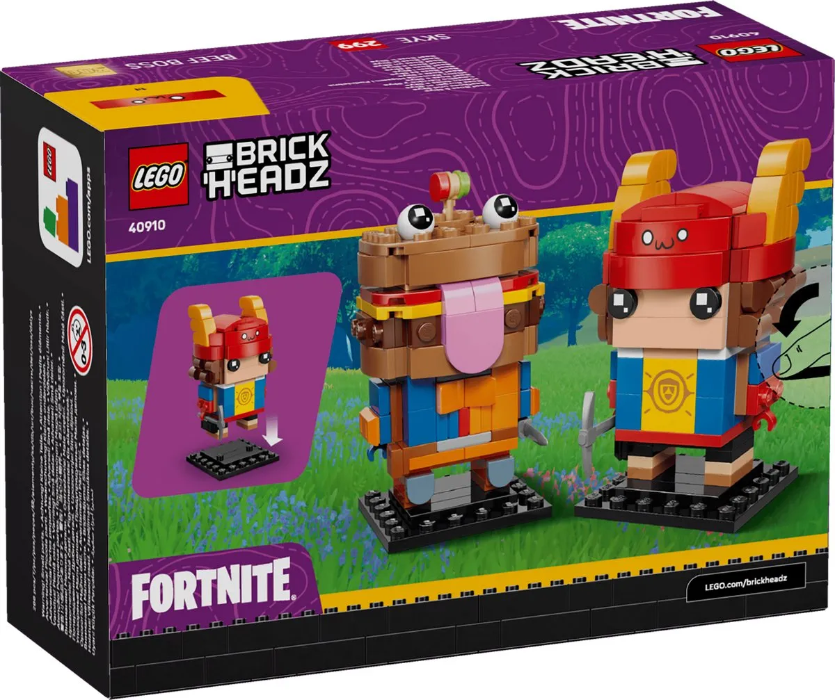 LEGO BrickHeadz Fortnite Beef Boss & Skye - 288 Stukken