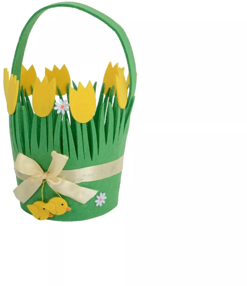 Decoris Vilt Pasenmandje