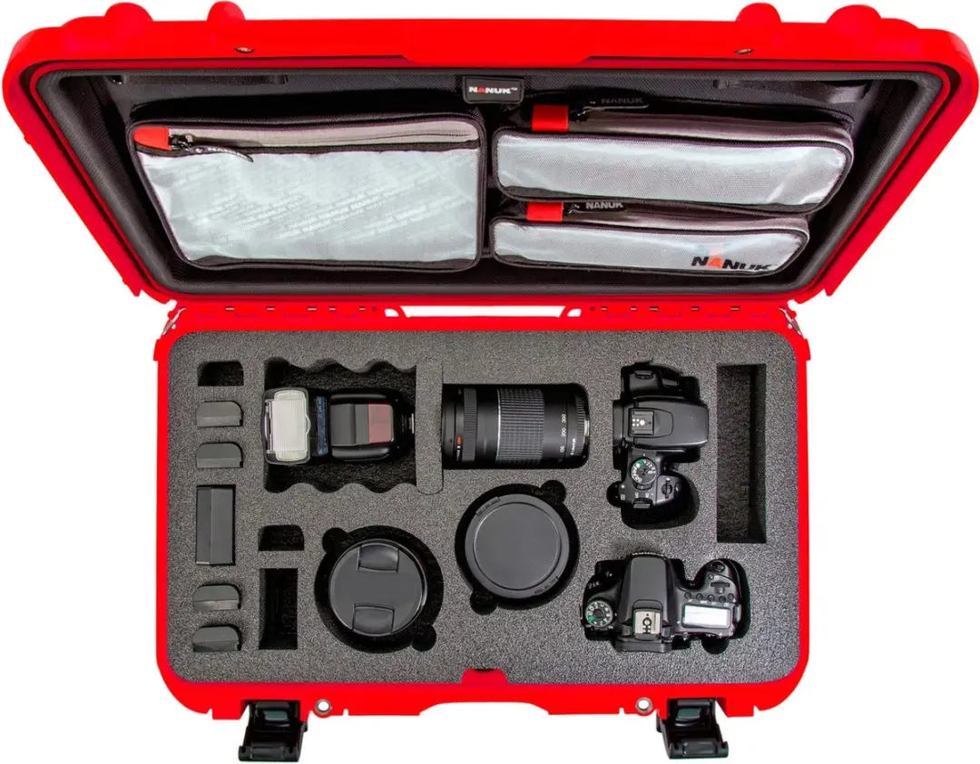 Nanuk 935 Koffer - 2 Lichamen - Rood