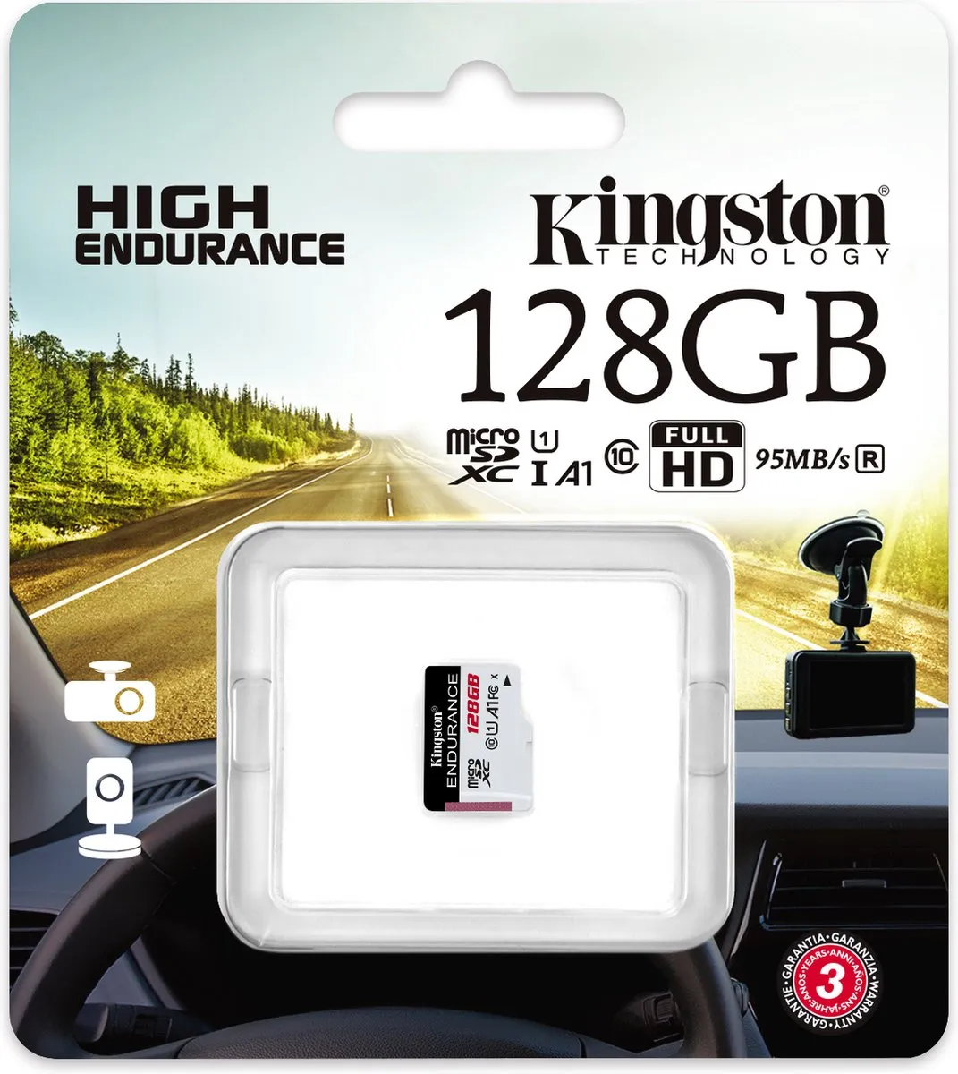Kingston SDCE/128GB Geheugenkaart 128GB