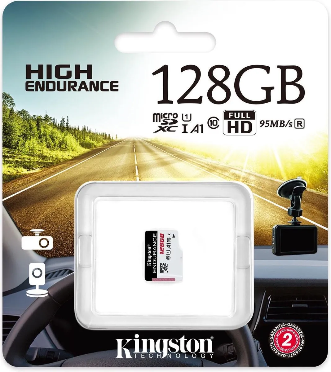 Kingston SDCE/128GB Geheugenkaart 128GB