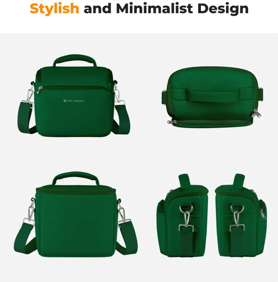 K&F Concept Camera Sling Tas 5L - Groen