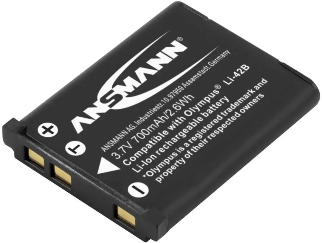 Ansmann Li 42B/40B Li-ion Accupack 650mAh
