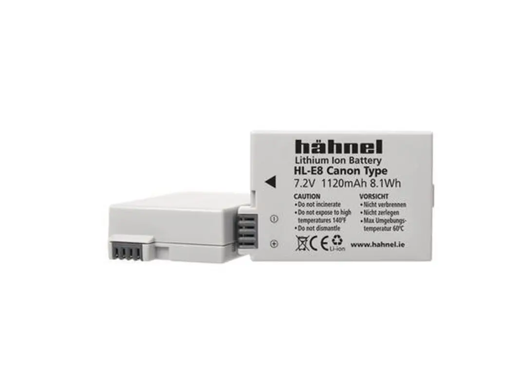 Hähnel HL-E8 Li-Ion Accu 1120mAh - Canon LP-E8